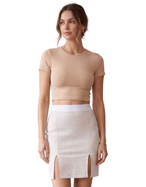 Jupe longue blanche Natacha