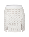 Jupe courte blanche Cassandra