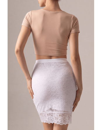 Jupe longue blanche Catalina