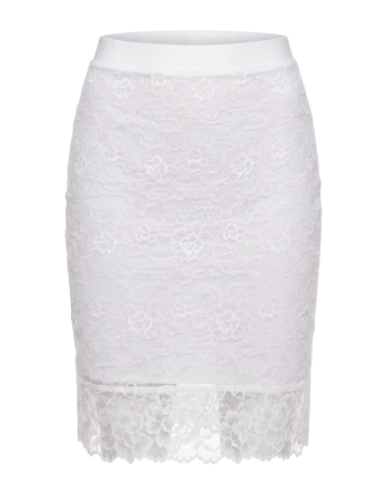 Jupe longue blanche Catalina