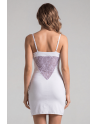 Robe décollectée blanche Emilia