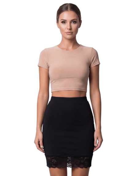 Jupe longue noire Maria