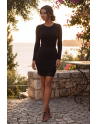 Jupe longue noire Maria