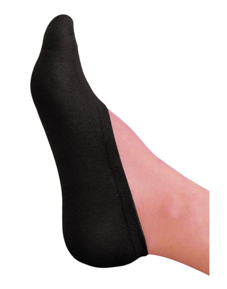 Bas chaussettes couvre pieds noir 