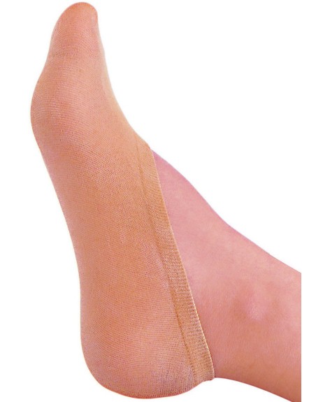 Bas chaussettes couvre pieds chair 