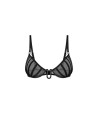 Aurorium demi-soutien-gorge noir