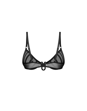 Aurorium demi-soutien-gorge noir