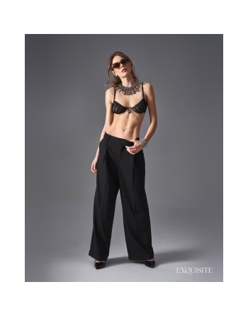 Aurorium demi-soutien-gorge noir