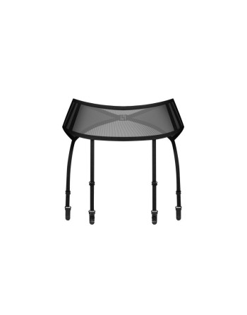 Aurorium porte-jarretelles noires
