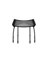 Aurorium porte-jarretelles noires