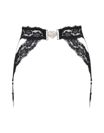 Porte-jarretelles en dentelle avec cœur décoratif - Cottelli