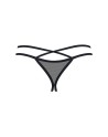 Vila blanes string ouvert - Noir