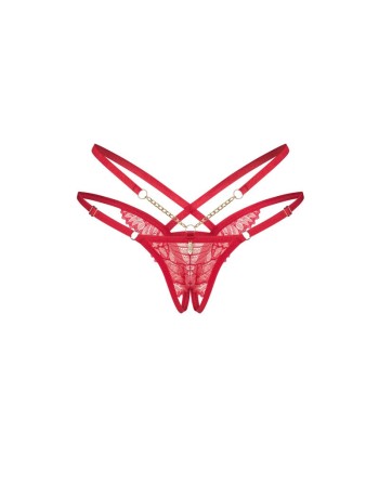 Matildea string ouvert Rouge