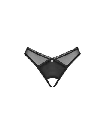 Latinesa string ouvert - Noir