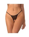 Zaliya string ouvert noir
