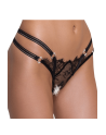 String ouvert en dentelle avec strass - Cottelli
