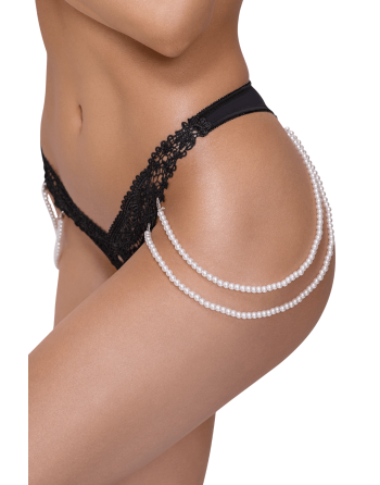 String dentelle  perles amovibles - Cottelli