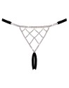 String bijou ouvert noir glamour - Cottelli