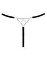 String bijou ouvert noir glamour - Cottelli