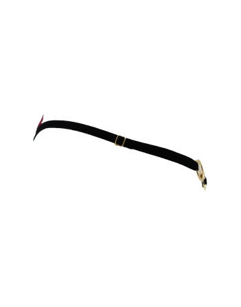 String bordeaux avec anneaux détachables