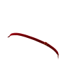 String rouge avec bijou perle  strass dorés