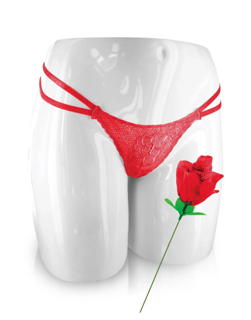 Fleur artificielle contenant une culotte