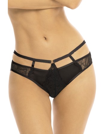 Culotte échancrée noir 