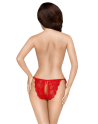 Culotte ouverte rouge Too hot to be real 