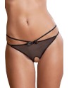 Panty ouvert noire Femme Fatale 