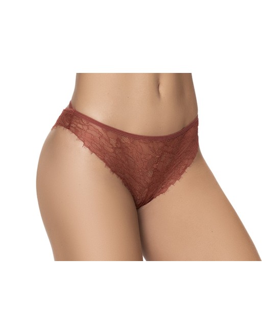 String dentelle terracotta 