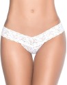 String blanc sexy dentelle 