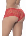 Boyshort dentelle Rouge
