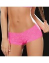 Boyshort dentelle Hot pink