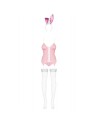 Bunny suit Costume Lapin 4 pcs rose 