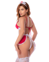 Ensemble infirmière lingerie noir avec jupe – Mapalé