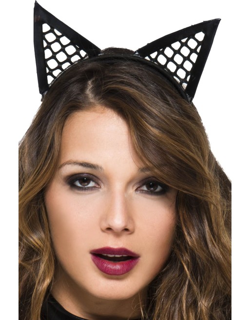 Oreilles de chatte pointues filet 