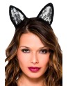 Oreilles de chatte en dentelle 