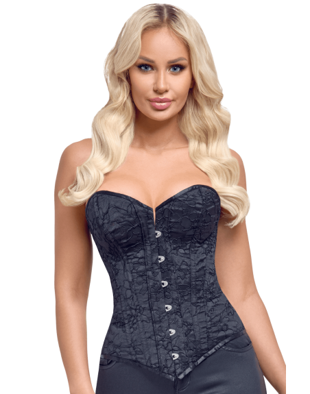 Corsage bustier à baleines avec laçage au dos - Cottelli
