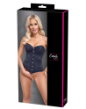 Corsage bustier à baleines avec laçage au dos - Cottelli