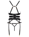Corset porte-jarretelles et string assorti - Cottelli