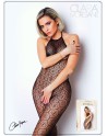 Bodystocking en dentelle et résille noire - Le Numéro 17 - Collection Bodystocking 