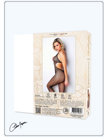 Bodystocking en dentelle et résille noire - Le Numéro 17 - Collection Bodystocking 