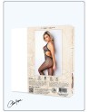 Bodystocking en dentelle et résille noire - Le Numéro 17 - Collection Bodystocking 