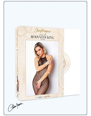 Bodystocking en dentelle et résille noire - Le Numéro 17 - Collection Bodystocking 