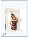 Bodystocking résille imprimé motifs floraux - Le Numéro 13 - Collection Bodystocking 