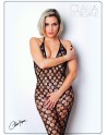 Bodystocking  en résille avec maille  large - Le Numéro 11 - Collection Bodystocking 