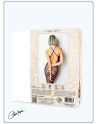 Bodystocking  en résille avec maille  large - Le Numéro 11 - Collection Bodystocking 