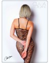 Combinaison en résille aspect toile araignée -  Le Numéro 7 - Collection Bodystocking 