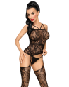 Bodystocking fantaisie noir Magical mistress 
