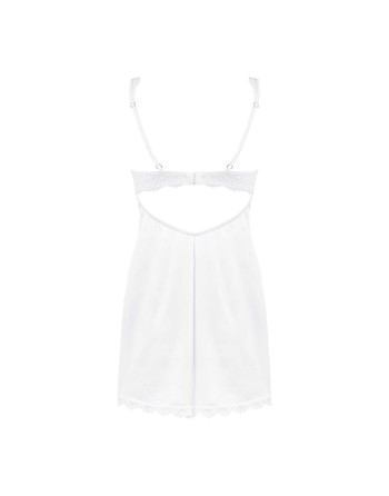Amor Blanco Nuisette et string - Blanc